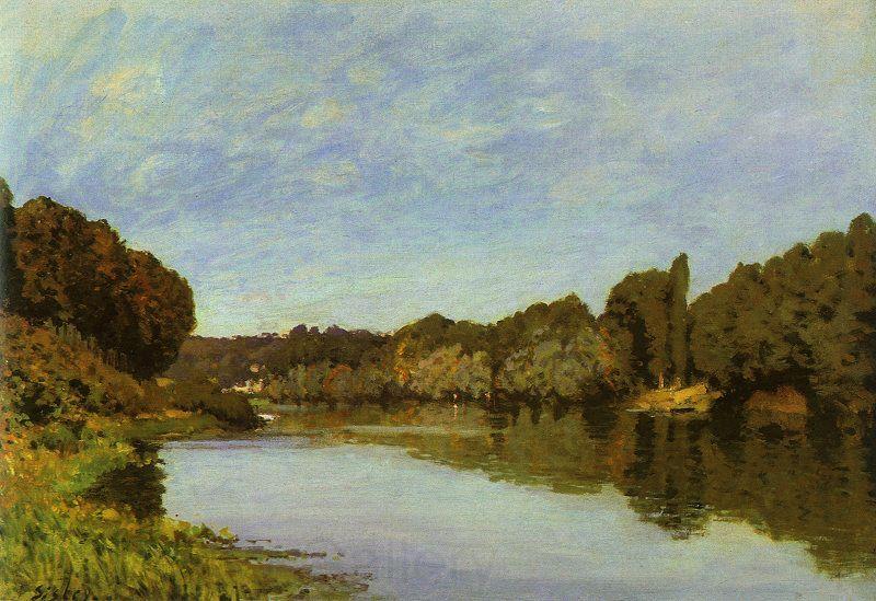 Alfred Sisley The Seine at Bougival